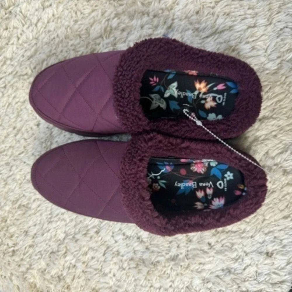 Vera Bradley Womens Clog Slippers size 6